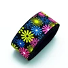 3D effect elastic band embossed fabric belt designed Gradient color printing