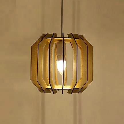 Source laser cut Modern Lamp wood lamp shade on m.