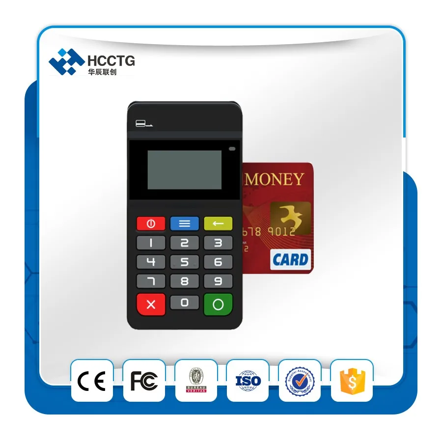 Mpos Card Reader Bill Payment Machine Terminal -HTY711