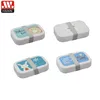 Kids lunch box 1 layer stackable children food packaging container multiple function BPA free bento box