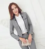 Spring Formal Ladies Office Blazers Women Skirt Suit and Jacket for Work