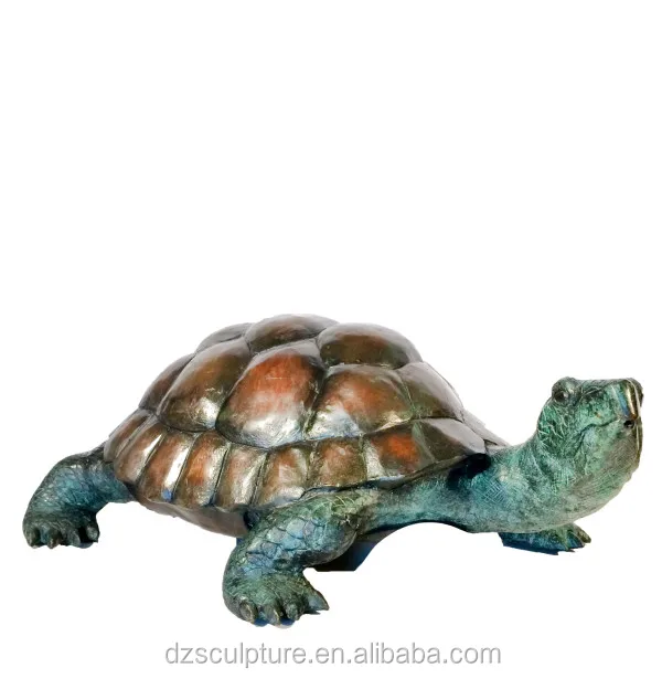 bronze garden tortoise sculpture or sea turtle sculpture sale