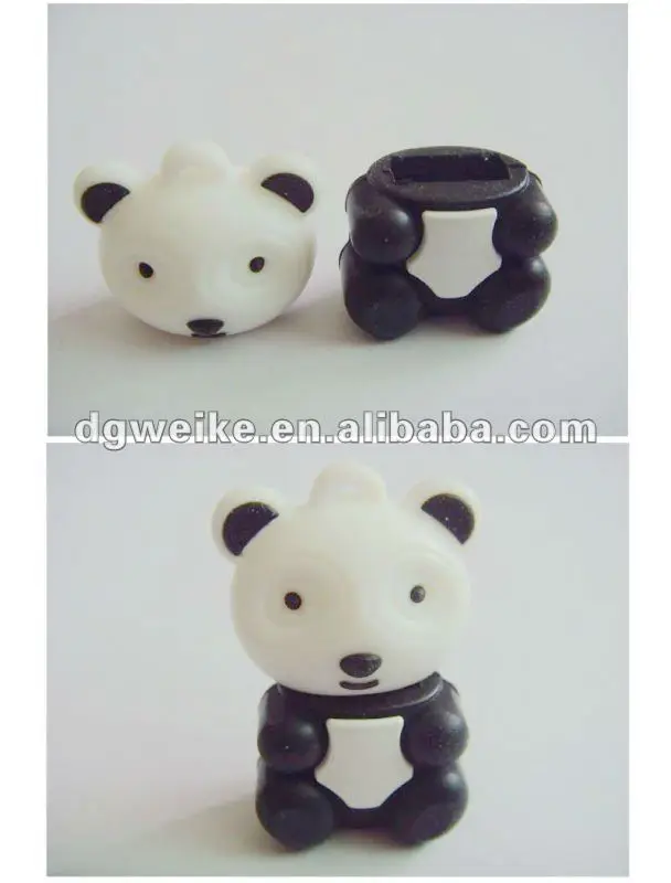 Lovely bear shaped shaped silicone material usb holder - ANKUX.COM