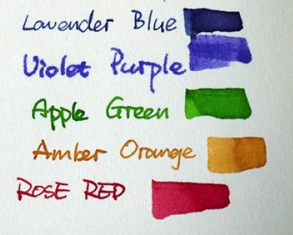 Ostrich Supply Cheap Fountain Pen Ink with 24 Colors Gifr Box