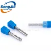 Tungsten carbide cnc cutter knife HRC60 2/4 Flutes Corner Radius End Mill Flat CNC Milling