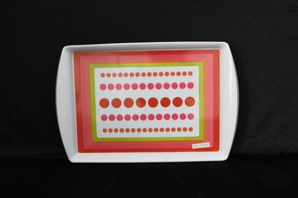 100% melamine tray