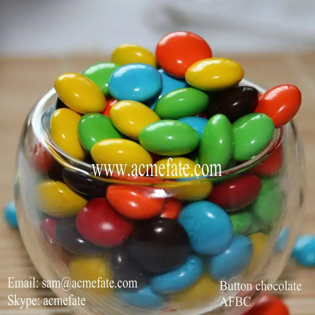colorful sugar coated candy chocolate beans