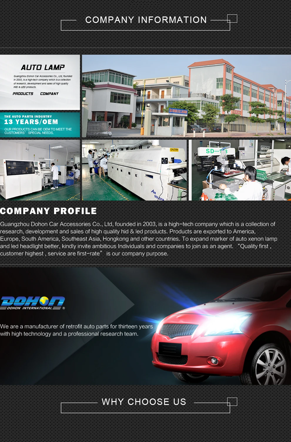 Guangzhou dohon car accessories co., ltd. led headlight,led ...