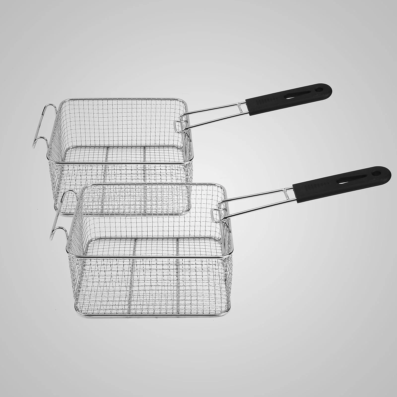 5000w 20l Electric Commercial Deep Fryer Twin Basket Steel Benchtop