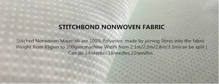 White Stitch Bond Nonwoven For Mattress/non-woven Tnt Non Woven Fabric ...