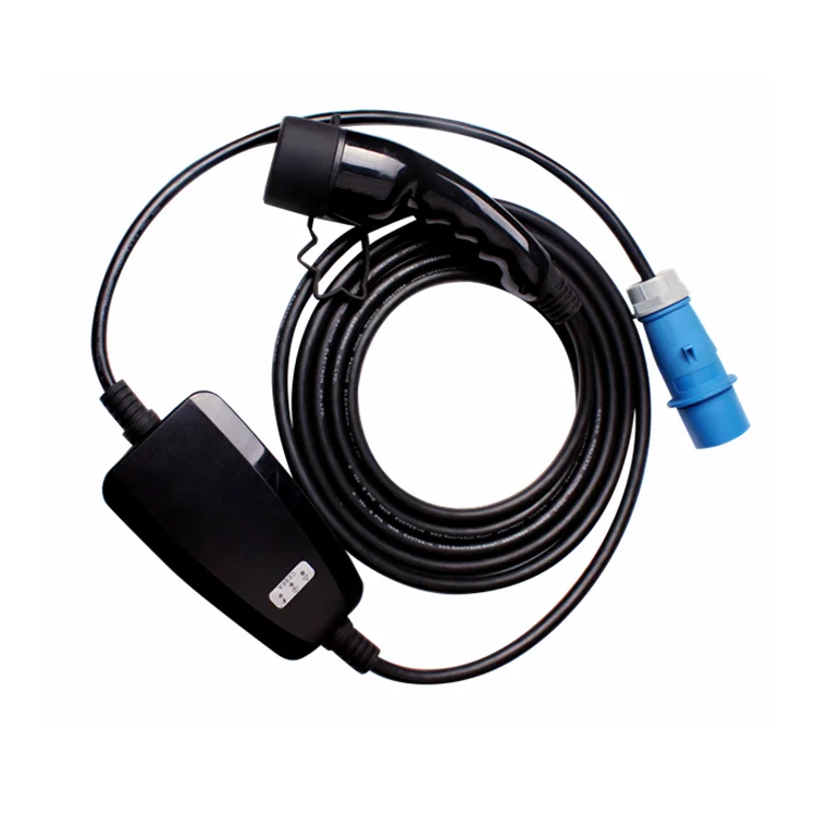 Electric Car Charger 6-20 Plug Level 2 Charger Universal NEMA Control Box EVSE