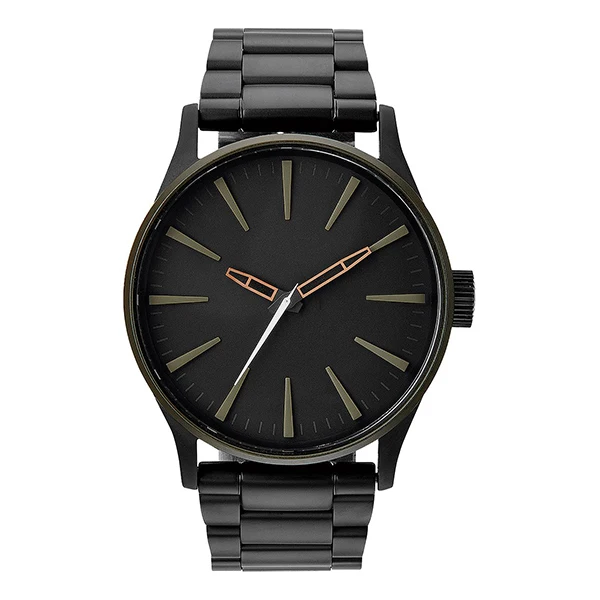 时尚风格日本运动定制镀金不锈钢手表 - buy stainless steel watch