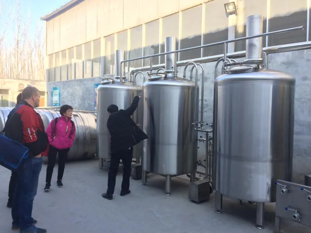 stainless steel beer brewing equipment for micro brewery with CE and ISO