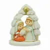 polyresin mini nativity scene set