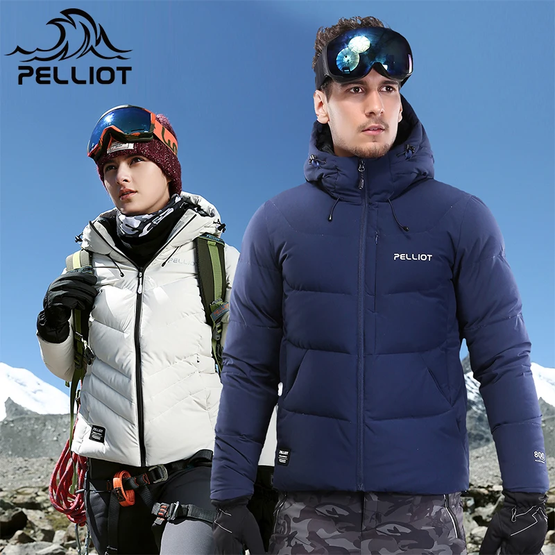 Pelliot Men's winter high quality Eco-friendly down coat winter warm jacket 90 duck down jacket