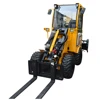 pallet fork mini wheel loader