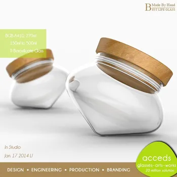 Decorative Handmade Fashion Pyrex Glass Kitchen Canister Buy