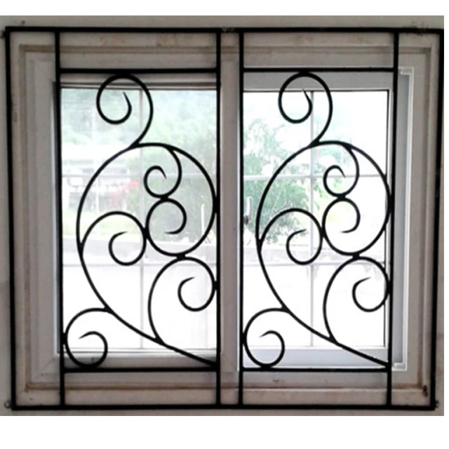 Wrought Iron Window Modern 2021 Aluminum windows New Design