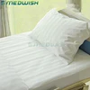 AG-CD001 Wholesale plain 100% cotton super soft hospital bed sheet quilt cover pillowcase pillow core bed sheet bedding set