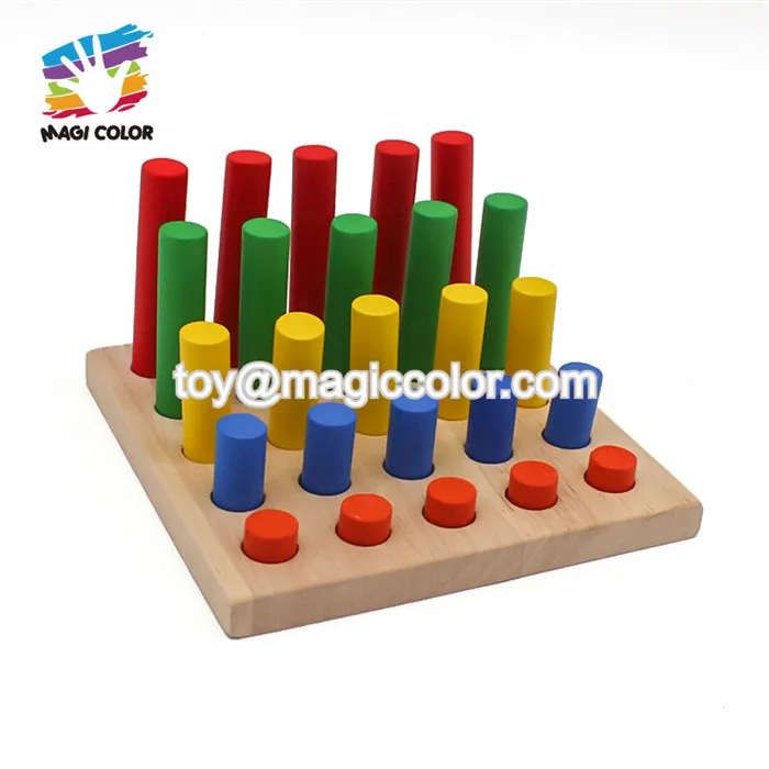 Wholesale 14 Pcs Teach Aid Combination Wooden Montessori Materials For