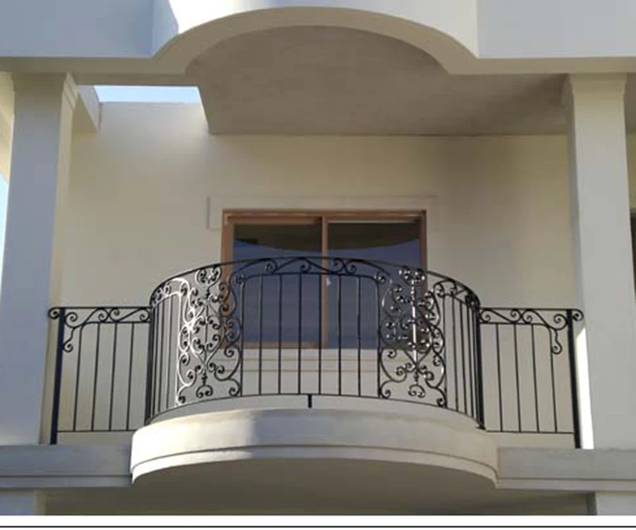 Classical barandillas de los balcones de hierro forjado diseños-Vallas