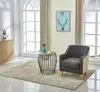 Uk Country Style Afternoon Tea Table And Sofa Easy Cleaning Garden Outdoor Living Room Sofa Sets Brown White Black Chair