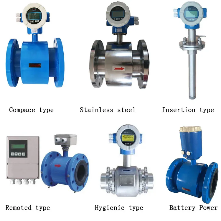 Digital Analog 420ma Output Rs485 Water Flow Meter
