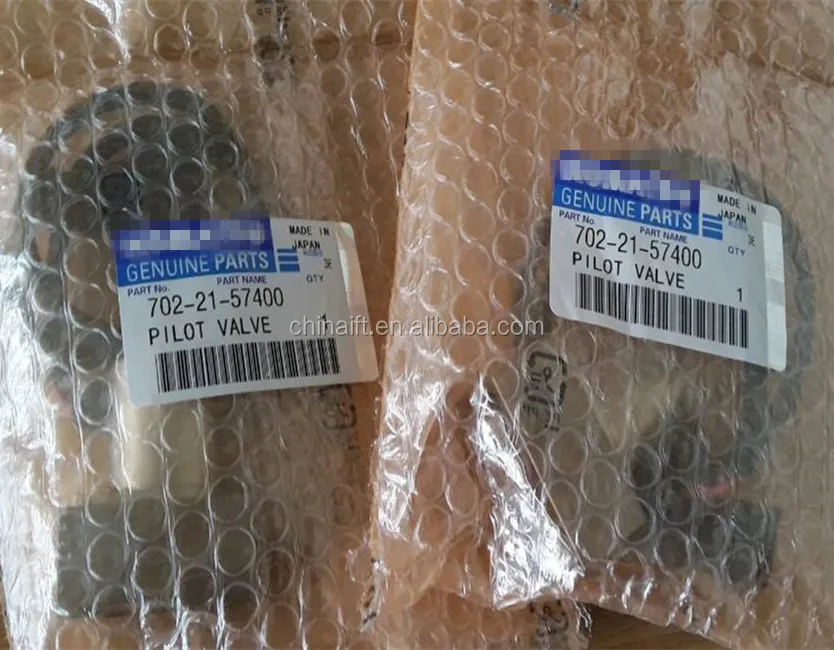 PC220-7 excavator engine parts VALVE 723-40-92203 PILOT VALVE 702-21-57400