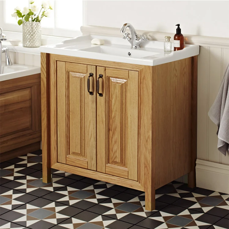 European Melamine Luxury Design Latest Modern Bathroom Cabinet Vanity