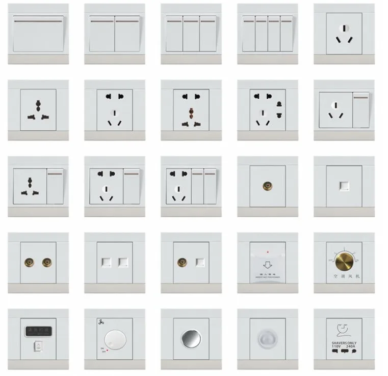 Multi-role Wall Electrical Socket High Quality Safe And Effective ...