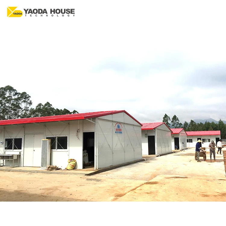 Recyclable portable prefabricated house damp proof home villa