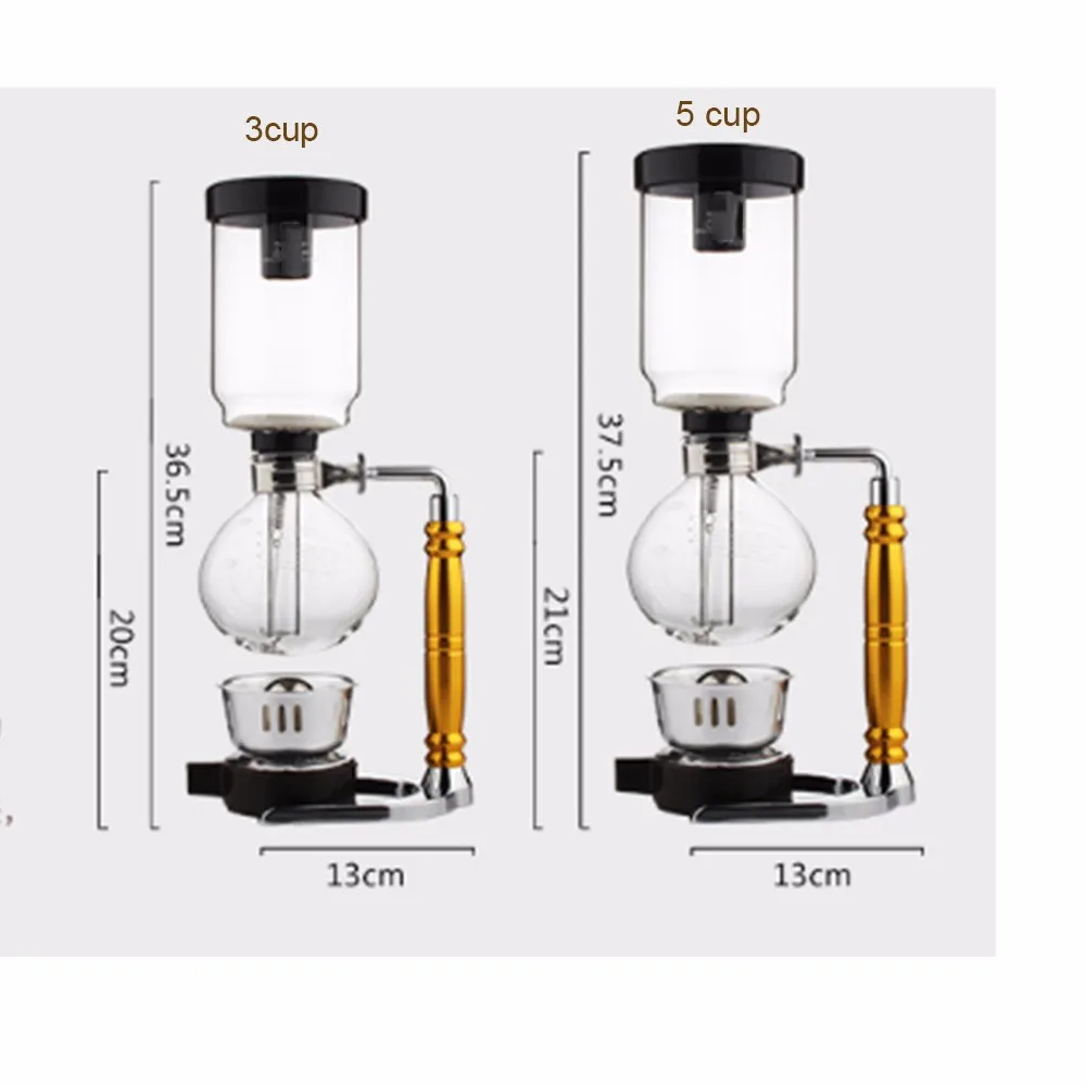 Coffee And Tea Maker Classic Design 3 Cup Original Design Syphon Buy