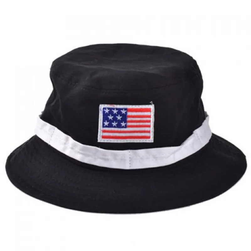 american flag bucket hat