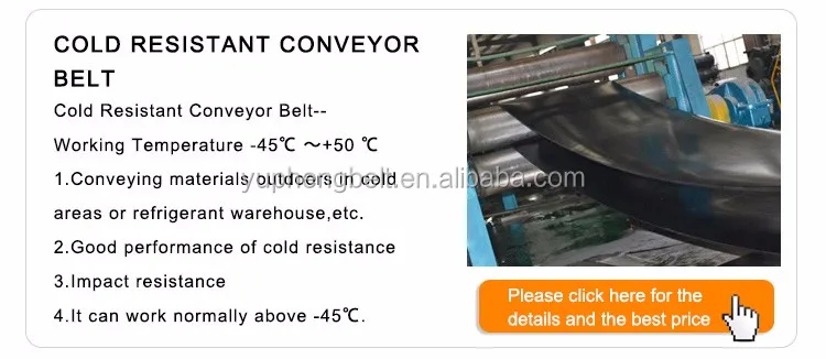 China EP Fabric Industrial Using Rubber Conveyor Belt With  ISO9001 Certificate
