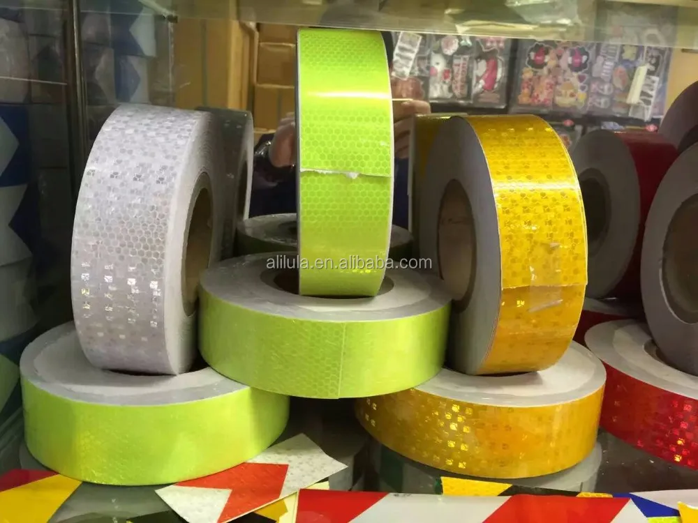 Reflective Trailer Safety Tape Conspicuity Tape Warning Sign Car Truck