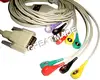Nihon Kohden ECGLAB Traadmill test cable , IEC, DB15M->Snap , No resistor