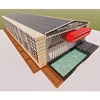 Long-Span and Large-Curve Roof Structure Multi-storey steel structure warehouse Portal frame steel structure factory shed