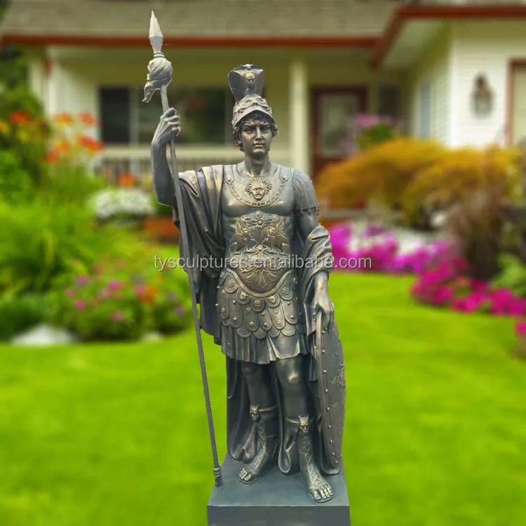 outdoor fiberglass guan gong statue