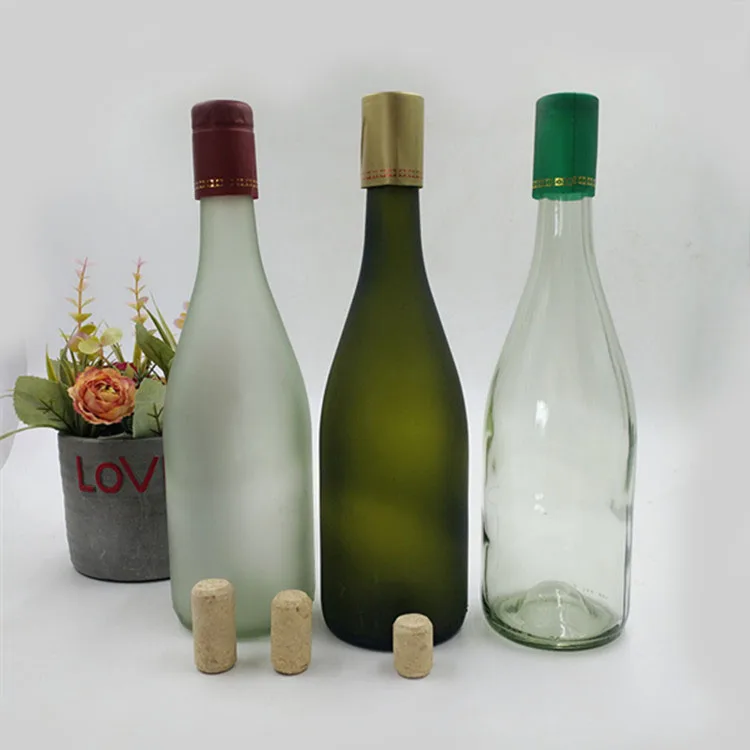 Download Wholesale Two Colors 750ml Frosted Wine Glass Packaging ...