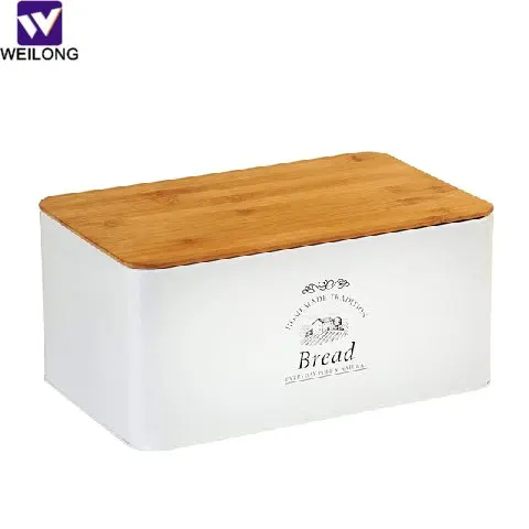 Bread Bin White/corner Bread Box Cabinet/enamel Bread Box Wholesale ...