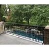 home modern simple beautiful decorative black iron railing indoor round balusters wrought stair