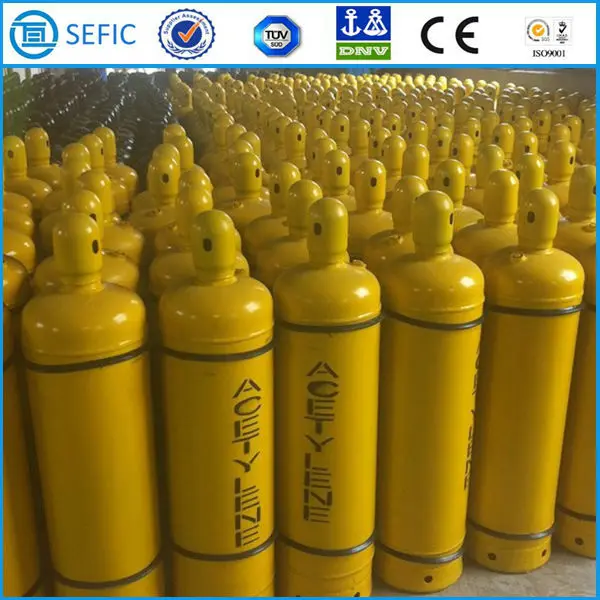 40litres Steel Ethyne/ Alkyne/ Welding/ Acetylene Gas Bottle For Sale