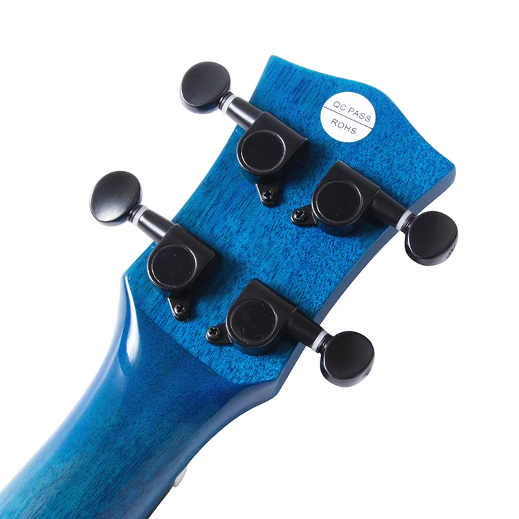 Chinese ukulele factory Solid Economic Mahogany DIY wholesale ukulele kit  