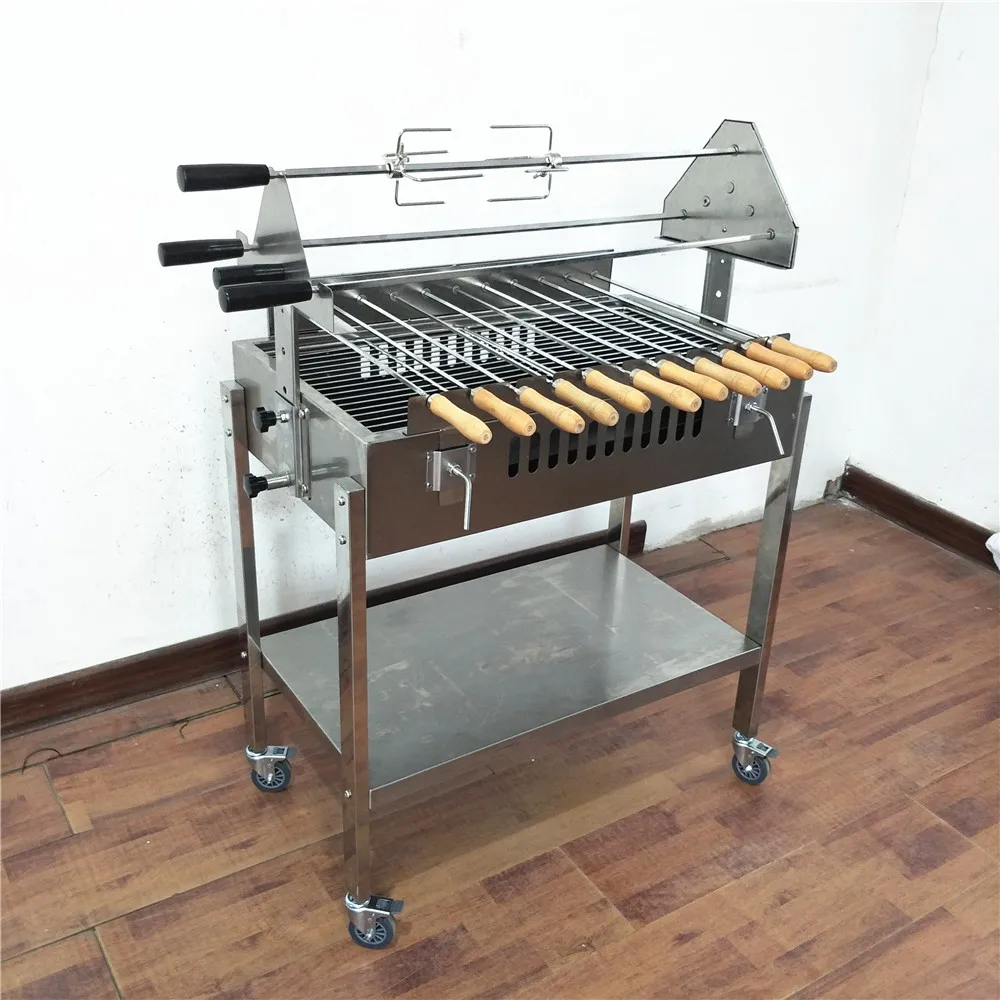 Greek Cypriot Cyprus Charcoal Bbq Grill Rotisserie Spit For Charcoal Bbq Grill Rotisserie Spit