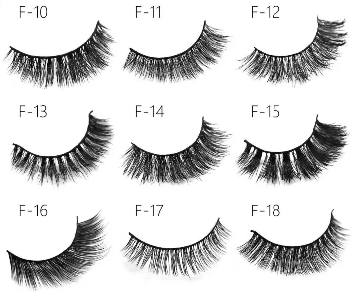 Hand made eyelashes box private label makeup eyelashes 3d extention mink 5 pairs  wholesale siberian  3d mink eyelashes 