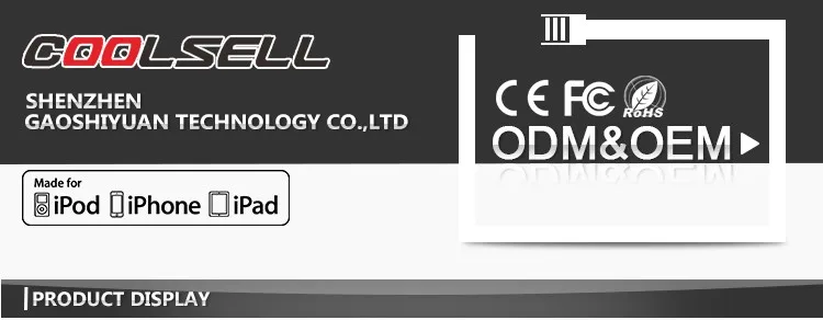Factory directly USB charging cable China factory Phone charger cable LED 3 in 1 cable - ANKUX.COM