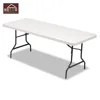 waterproof outdoor furniture 6ft non folding table
