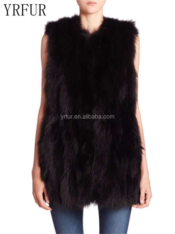 Rechtsaf ik heb nodig Kleren Yrfur Yr029 Luxury Real Blue Fox Fur Vest With Side Pockets Real Fur Gilet  For Women - Buy Real Fur Gilet,Fox Fur Vest,Real Fur Gilet Women Product on  Alibaba.com