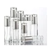 30Ml 50Ml 100Ml 150Ml Frosted Clear Glass Oil Cosmetic Dropper Bottle With Foam Spray Pump
