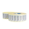 custom bar code sticker and roll labels